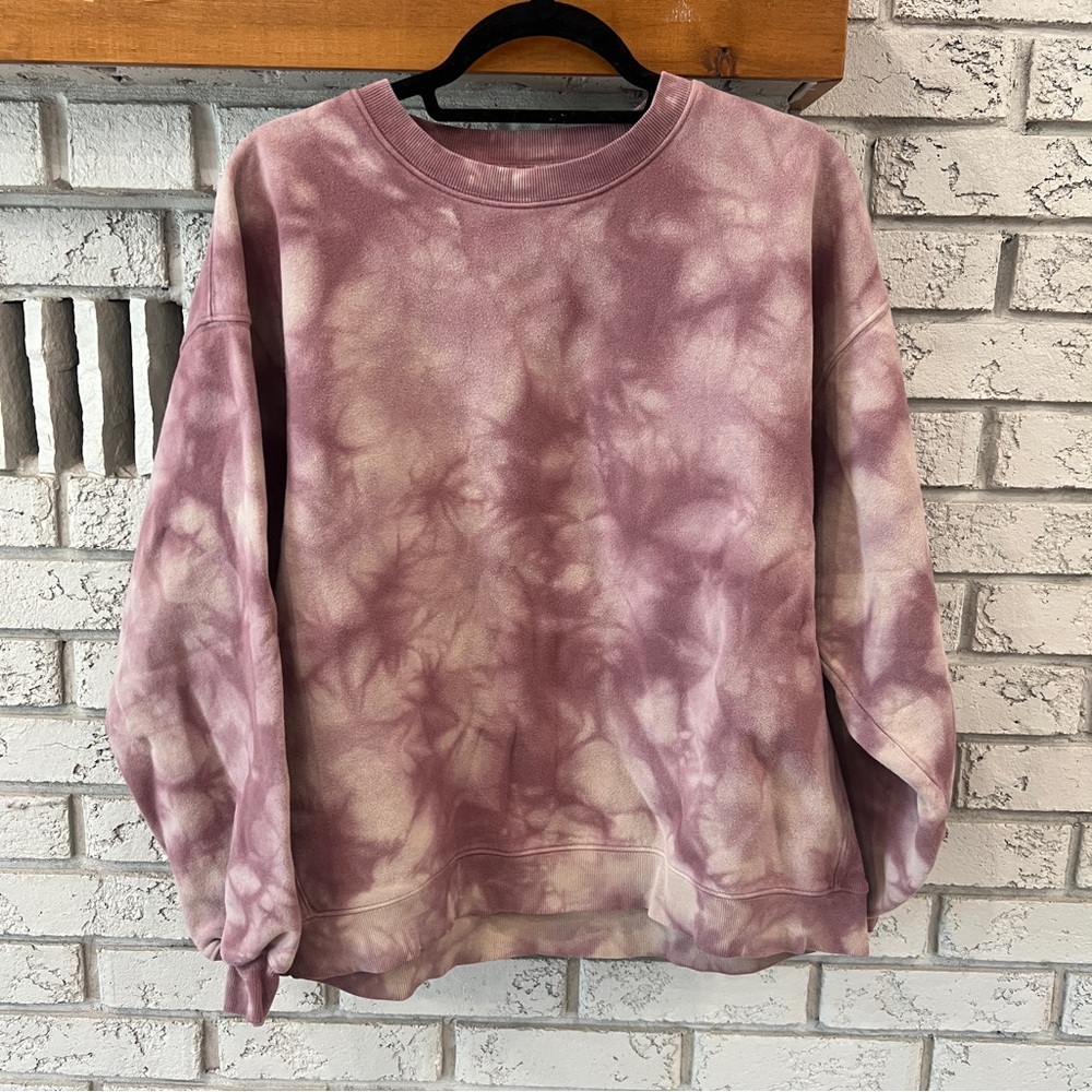 TNA | Pink Tie-Dye Sweatshirt